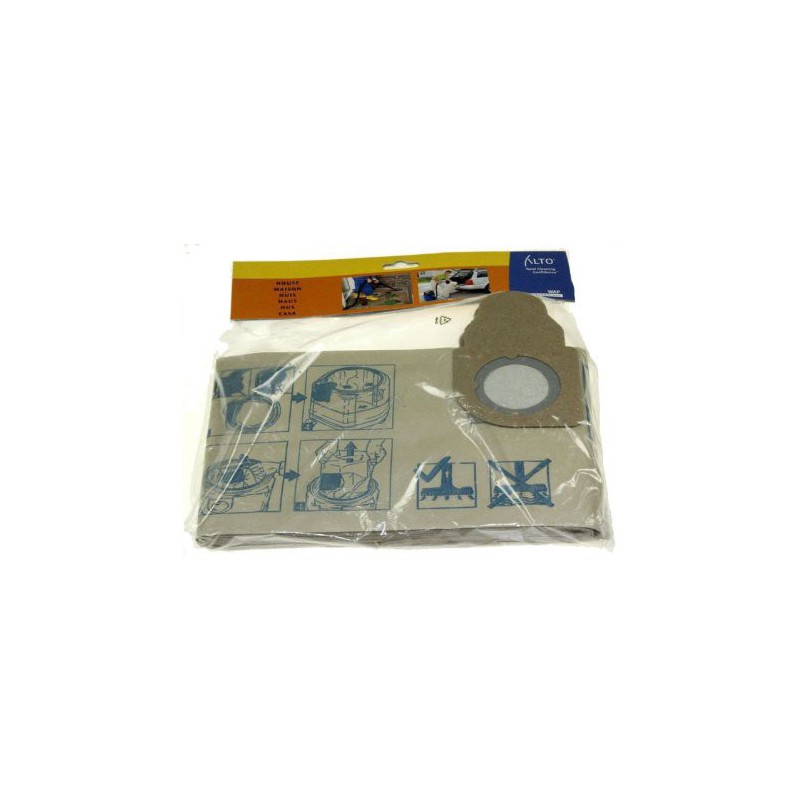 Nilfisk filtračné vrecká papierové 5ks pre vysávače AERO 400/440 WAP 61156